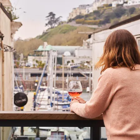 Harbour Breeze - Contemporary Waterside Bolthole On Torquay'S Iconic Marina Apartment Exterior photo